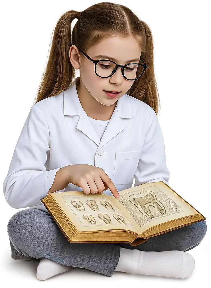 dentojuniors forscherin zahnmedizin-dentosophie-studien